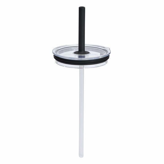 Large Press-In Straw Lid - Clear